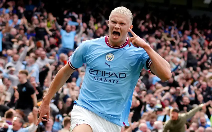 Erling Haaland comments on the importance of the Champions League and FA Cup trophies