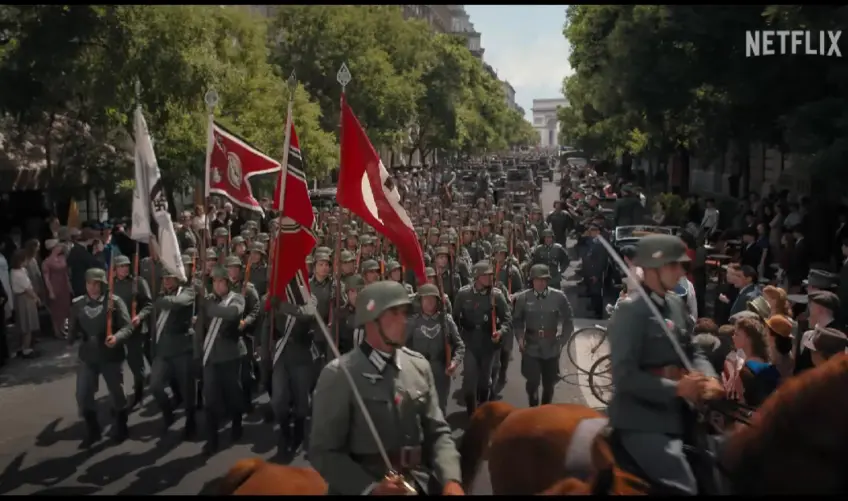 The Netflix series about the WW2 drove viewers crazy, positive reviews from all sides